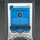 2019 PANINI DONRUSS OPTIC - RATED ROOKIE - J. NOWELL -