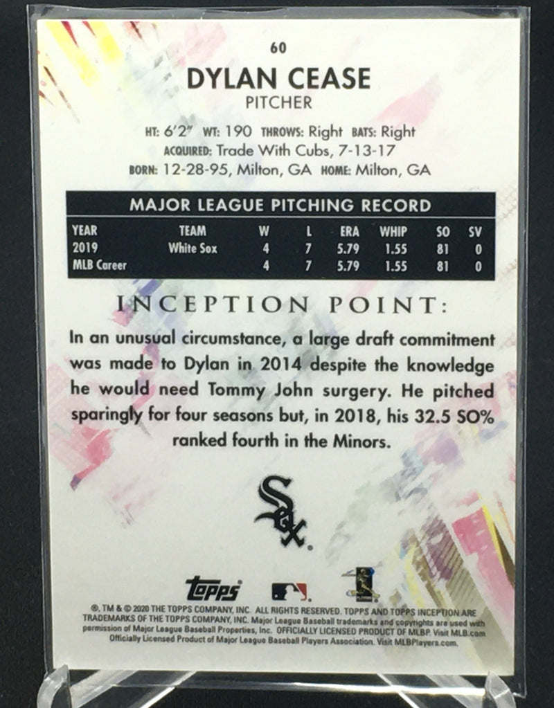 2020 TOPPS INCEPTION - D. CEASE -