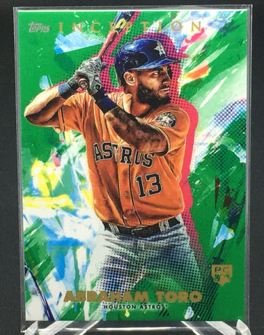 2020 TOPPS INCEPTION - A. TORO - #7 - GREEN