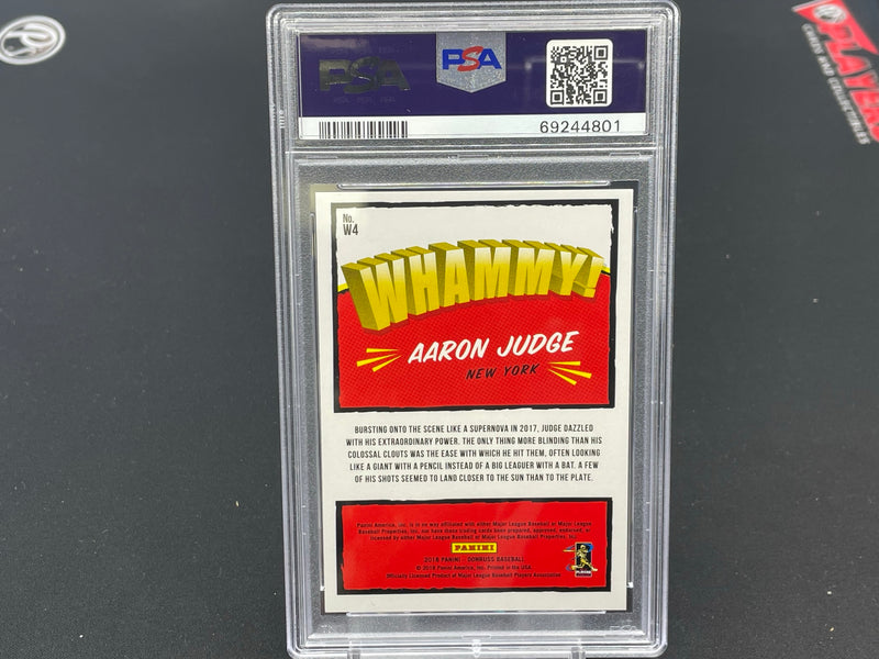 2018 PANINI DONRUSS - WHAMMY - A. JUDGE -