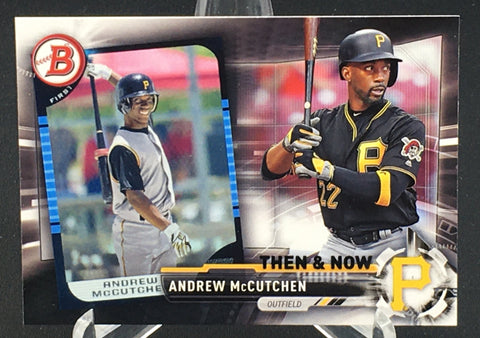 2017 TOPPS BOWMAN - THEN AND NOW - A. MCCUTCHEN - #12