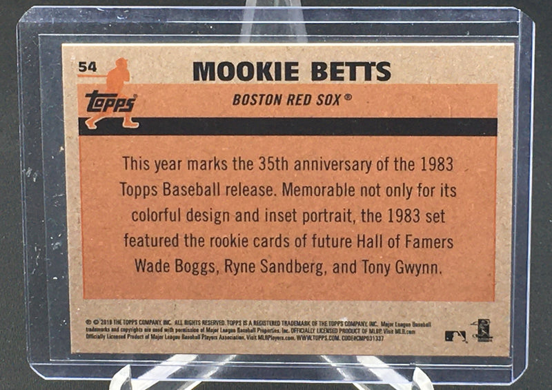 2018 TOPPS - 35TH ANNIVERSARY - M. BETTS -