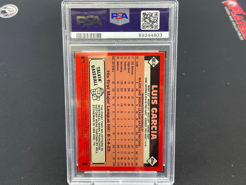 2021 TOPPS SILVER PACK - L. GARCIA -