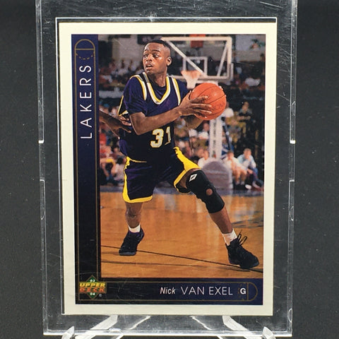 1993 UPPER DECK - N. VAN EXEL - #162 - RC
