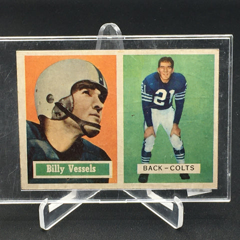 1957 TOPPS - B. VESSELS - #29