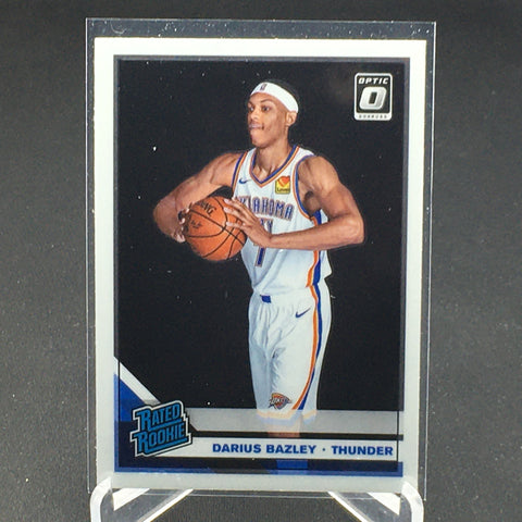 2019 PANINI DONRUSS OPTIC - RATED ROOKIE - D. BAZLEY - #156 - RC