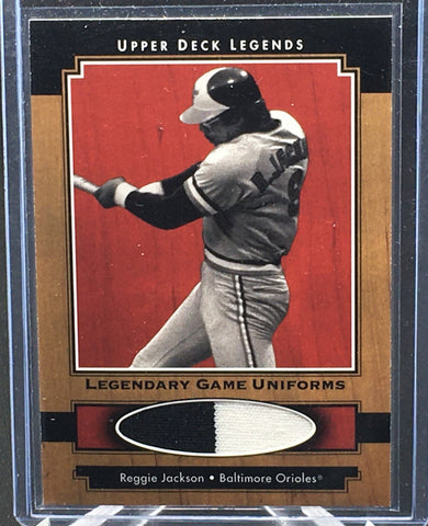 2001 UPPER DECK LEGENDS - R. JACKSON JR. - #J-RJA - JERSEY