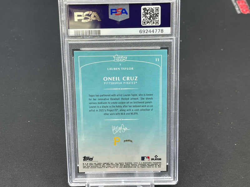 2022 TOPPS X LAUREN TAYLOR - O. CRUZ -