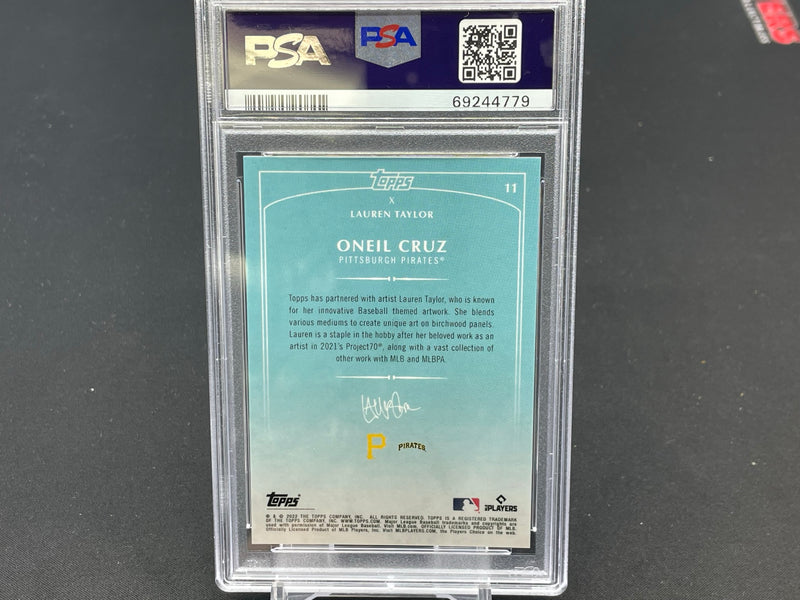 2022 TOPPS X LAUREN TAYLOR - O. CRUZ -