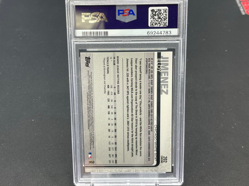 2019 TOPPS CHROME - PRISM REFRACTOR - E. JIMENEZ -