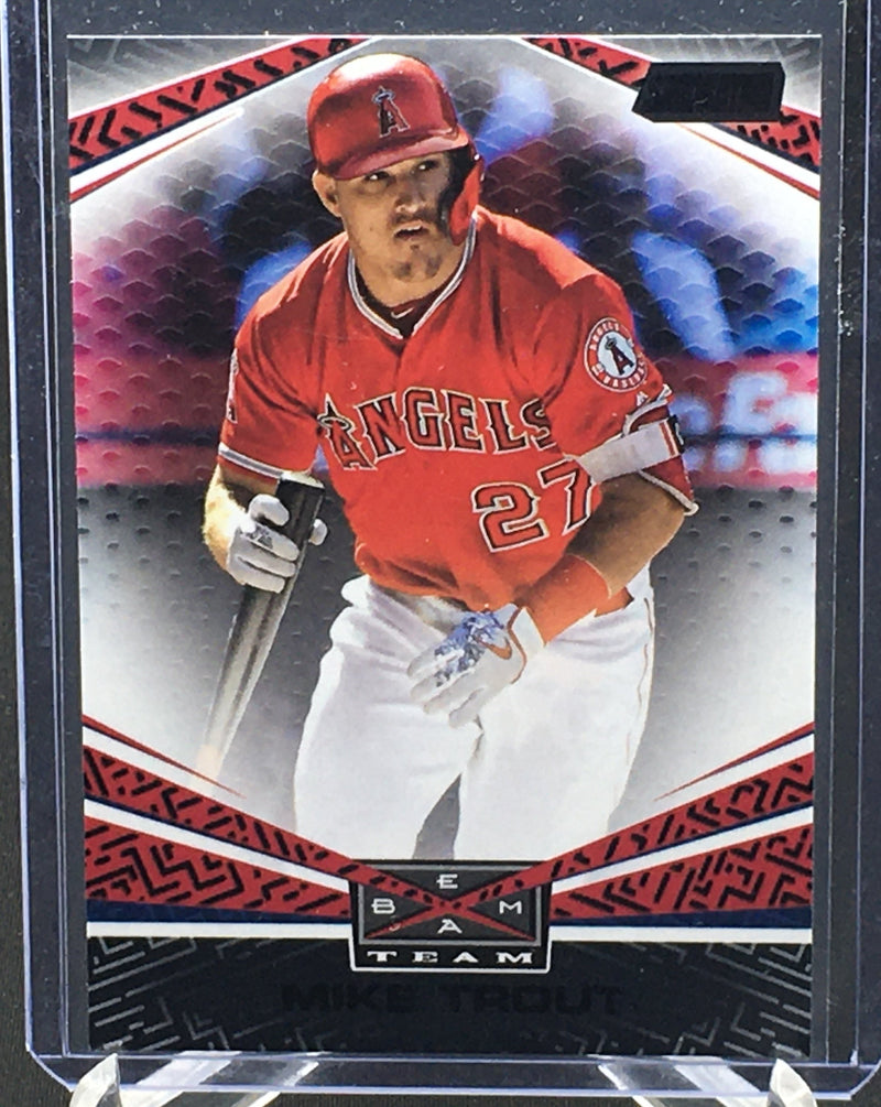 2019 TOPPS STADIUM CLUB - M. TROUT - #BT-3 - #'D/99