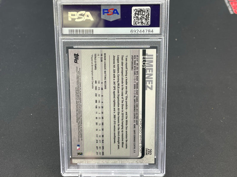 2019 TOPPS CHROME - REFRACTOR - E. JIMENEZ -