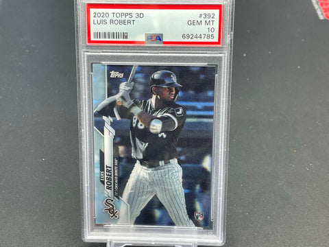 2020 TOPPS 3D - L. ROBERT - #392 - PSA 10 - RC