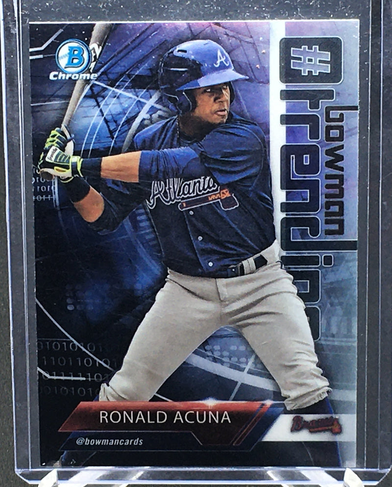 2018 TOPPS BOWMAN CHROME - TRENDING - R. ACUNA JR. -