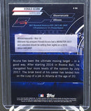 2018 TOPPS BOWMAN CHROME - TRENDING - R. ACUNA JR. -