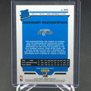 2019 PANINI DONRUSS - ORANGE LASER - RATED ROOKIES - Q. WEATHERSPOON -