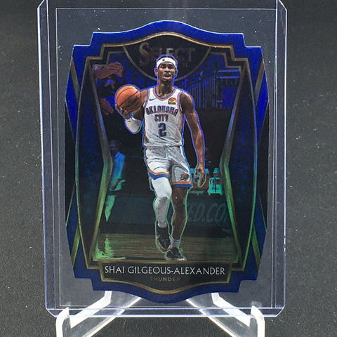 2020 PANINI SELECT BASKETBALL - PREMIER LEVEL - BLUE PRIZM - S. GILGEOUS-ALEXANDER - #119 - #'D/249