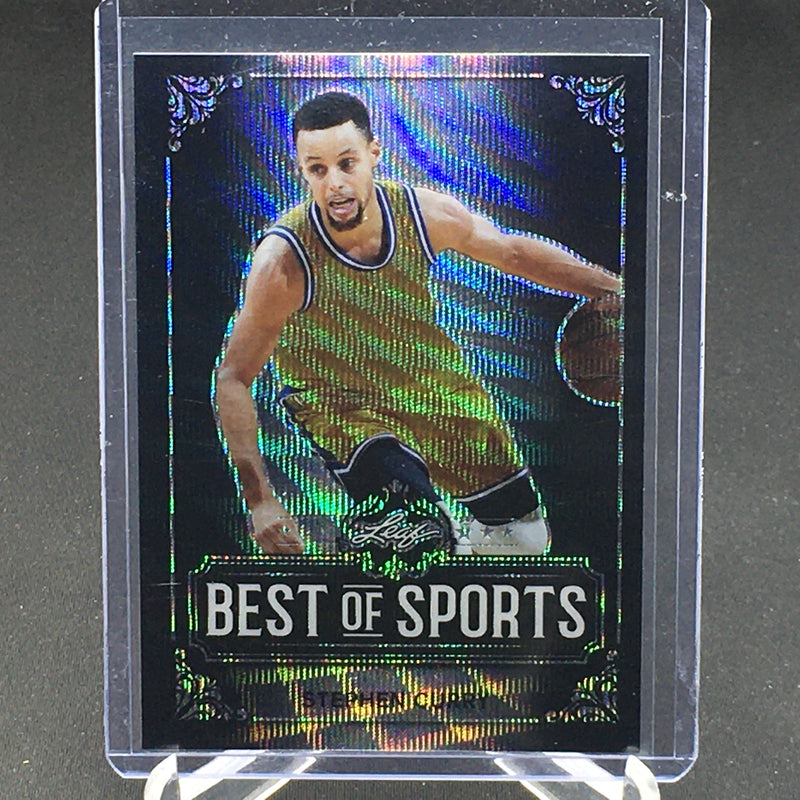 2019 LEAF BEST OF SPORTS - BLACK - S. CURRY - #M-11 - #'D/7