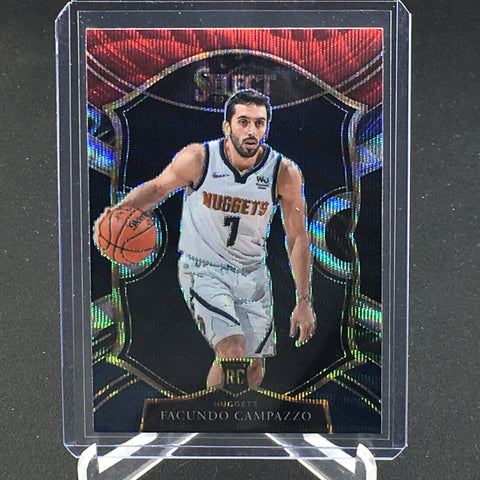 2020 PANINI SELECT BASKETBALL - RED, WHITE AND BLUE PRIZM - #83 - F. CAMPAZZO - RC