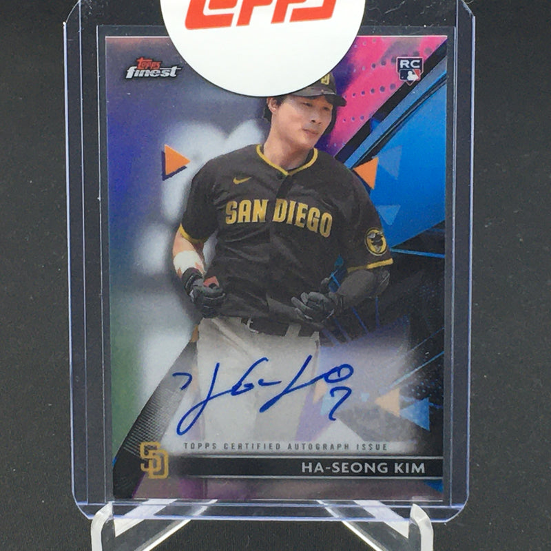 2021 TOPPS FINEST - H. KIM -