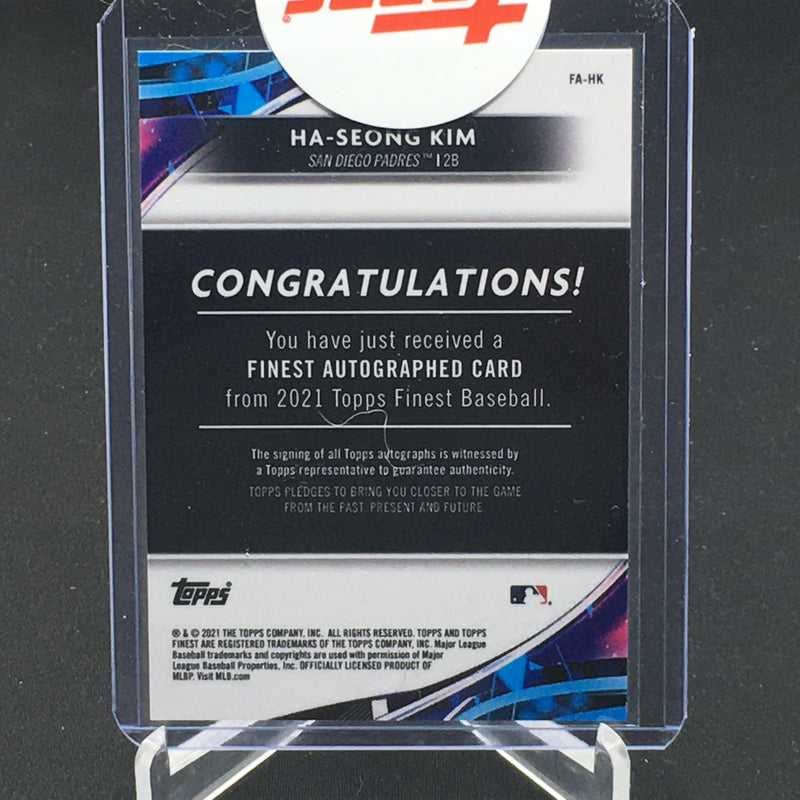 2021 TOPPS FINEST - H. KIM -