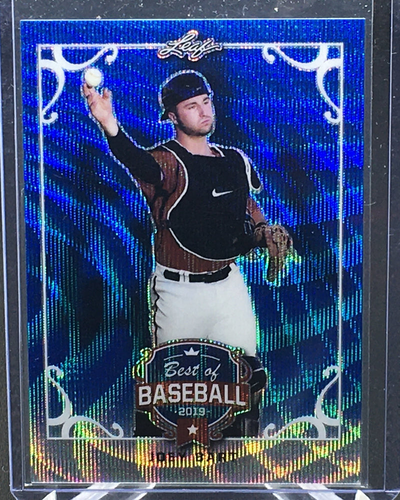 2019 LEAF - BEST OF BASEBALL - J. BART - #BB-05 - #'D/20 - BLUE WAVE
