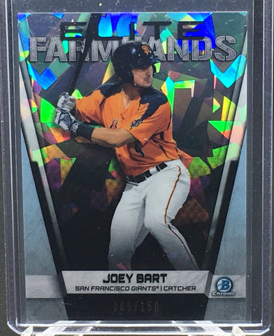 2019 TOPPS BOWMAN CHROME - REFRACTOR - ELITE FARMLANDS - J. BART - #EF-JB - #'D/150