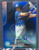 2019 TOPPS BOWMAN PLATINUM - C. WONG - #TOP-48 - #'D/50 - AUTOGRAPH - BLUE