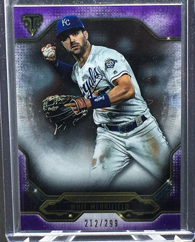 2020 TOPPS TRIPLE THREADS - W. MERRIFIELD - #40 - #'D/299 - PURPLE