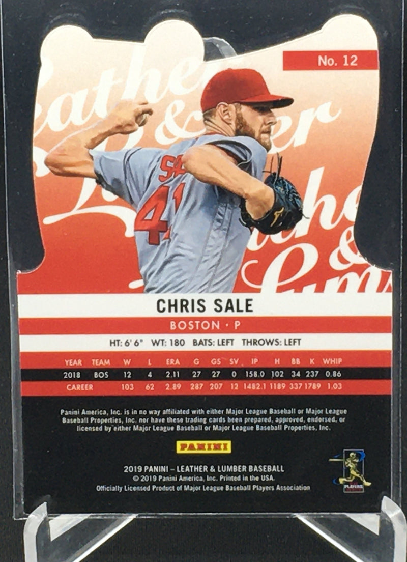 2019 PANINI LEATHER AND LUMBER - C. SALE -