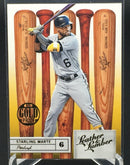 2019 PANINI LEATHER AND LUMBER - EMBOSSED GOLD PROOF - S. MARTE -