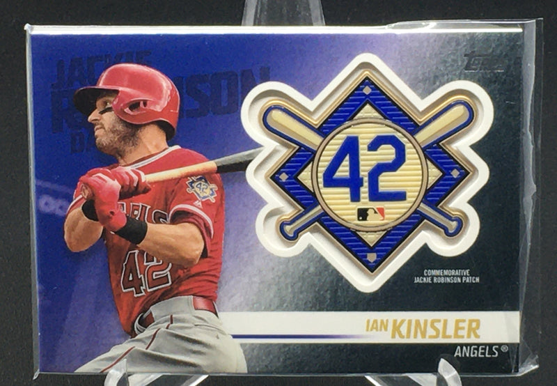 2018 TOPPS UPDATE SERIES - JACKIE ROBINSON DAY - I. KINSLER -