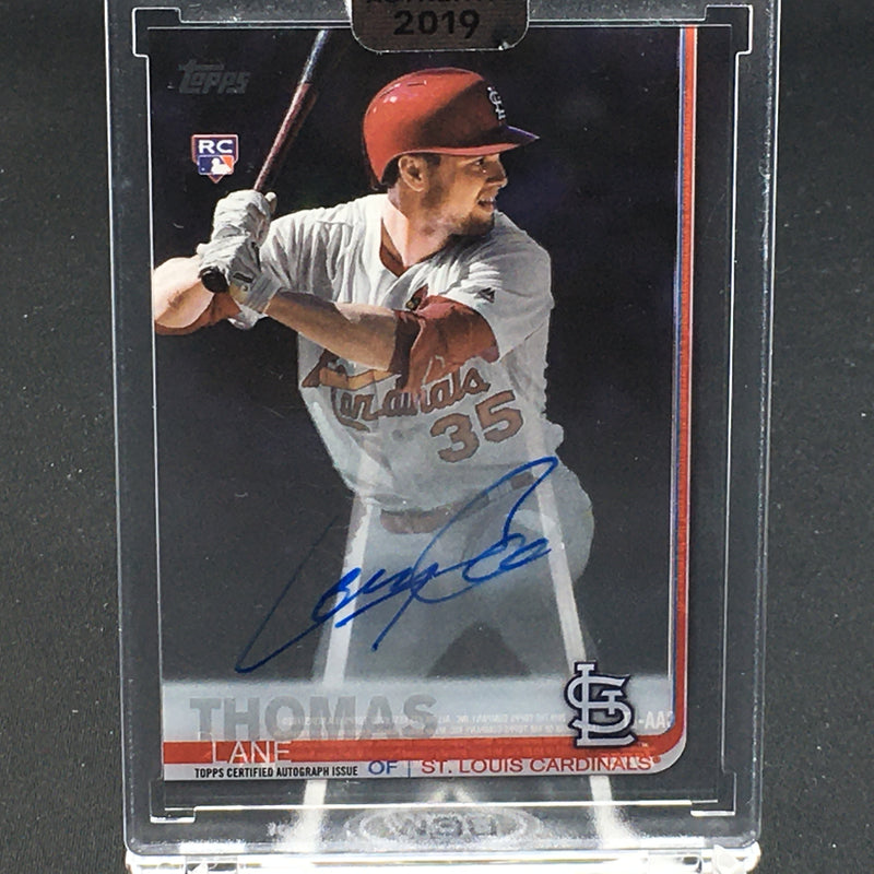 2019 TOPPS CLEARLY AUTHENTIC - L. THOMAS -