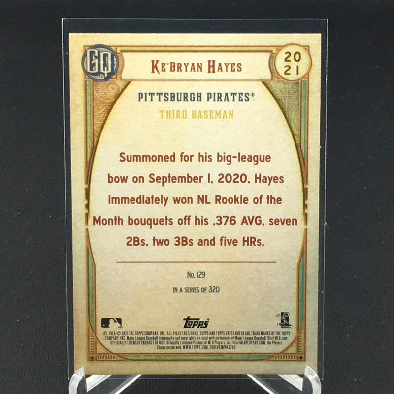 2021 TOPPS GYPSY QUEEN - K. HAYES -