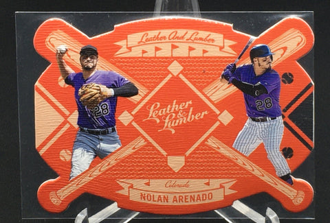2019 PANINI LEATHER AND LUMBER - N. ARENADO - #LAL-6