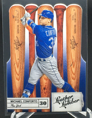 2019 PANINI LEATHER AND LUMBER - M. CONFORTO - #96 - DIE CUT