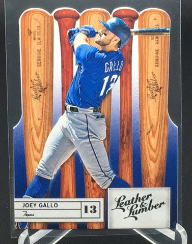 2019 PANINI LEATHER AND LUMBER - J. GALLO - #82