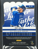 2019 PANINI LEATHER AND LUMBER - J. GALLO -