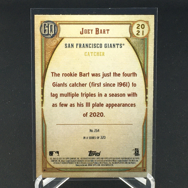 2021 TOPPS GYPSY QUEEN - J. BART -