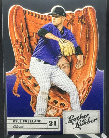 2019 PANINI LEATHER AND LUMBER - K. FREELAND - #36