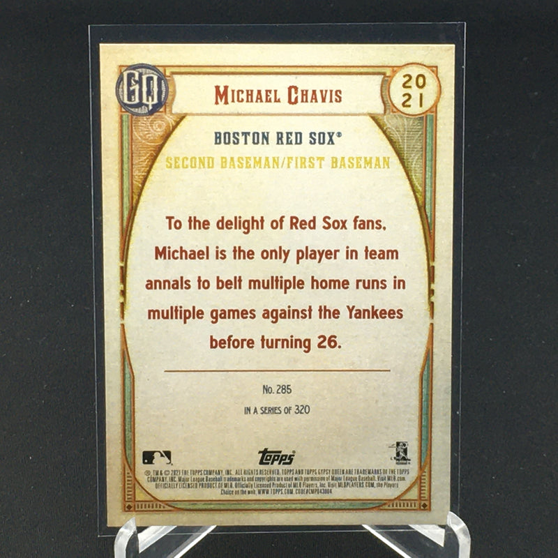 2021 TOPPS GYPSY QUEEN - CHROME BOX TOPPER - M. CHAVIS -