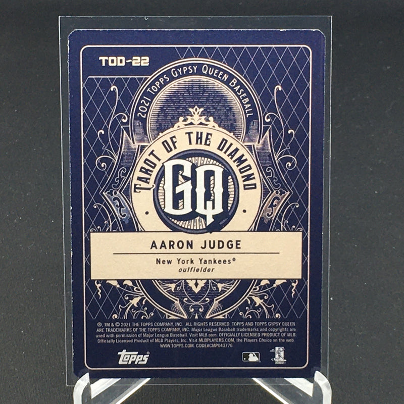 2021 TOPPS GYPSY QUEEN - TAROT OF THE DIAMOND - A. JUDGE -