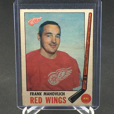 1969 O-PEE-CHEE - F. MAHOVLICH - #62 - WITH STAMP