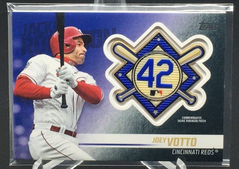 2018 TOPPS UPDATE SERIES - JACKIE ROBINSON DAY - J. VOTTO -