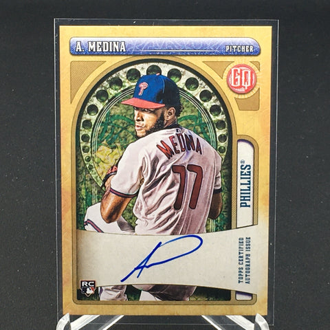 2021 TOPPS GYPSY QUEEN - A. MEDINA - #GQA-AME - AUTOGRAPH - RC