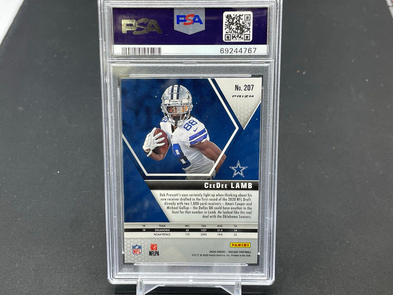 2020 PANINI MOSAIC - SILVER MOSAIC PRIZM - C. LAMB -