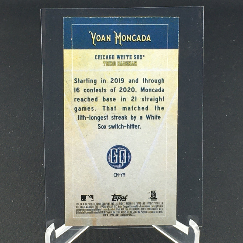 2021 TOPPS GYPSY QUEEN - MINI - Y. MONCADA -