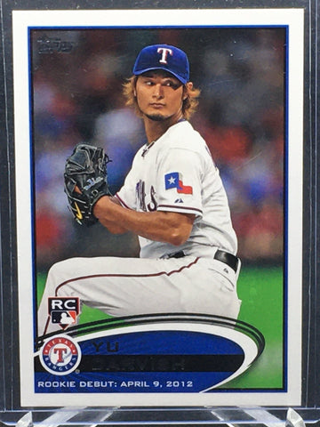 2012 TOPPS UPDATE SERIES - Y. DARVISH - #168 - RC