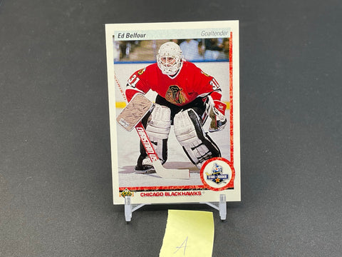 1990 UPPER DECK - STAR ROOKIE - E. BELFOUR - #55 - RC