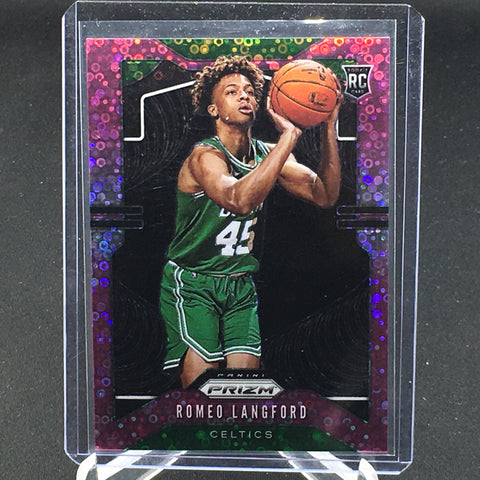 2019 PANINI PRIZM - R. LANGFORD - #260 - #'D/50 - PINK DISCO - RC